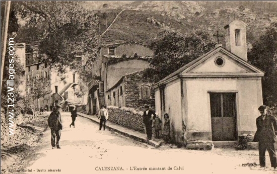 Carte postale de Calenzana