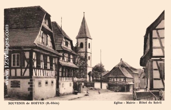 Carte postale de Hoffen 