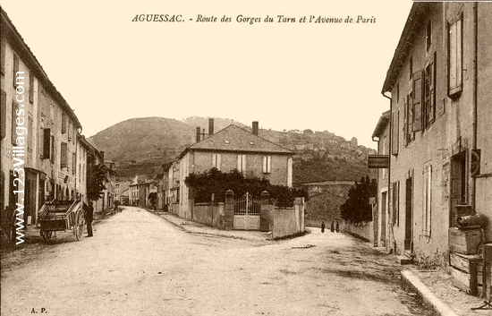 Carte postale de Aguessac