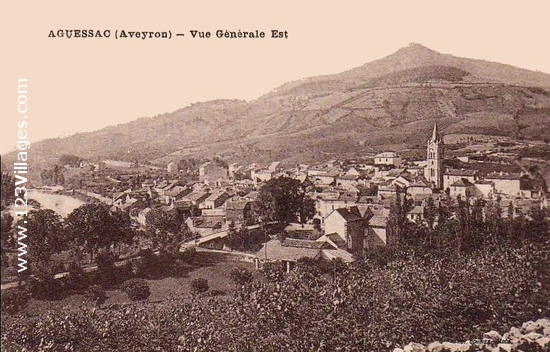 Carte postale de Aguessac