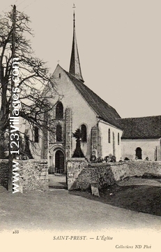 Carte postale de Saint-Prest