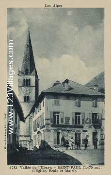 Carte postale de Saint-Paul-sur-Ubaye