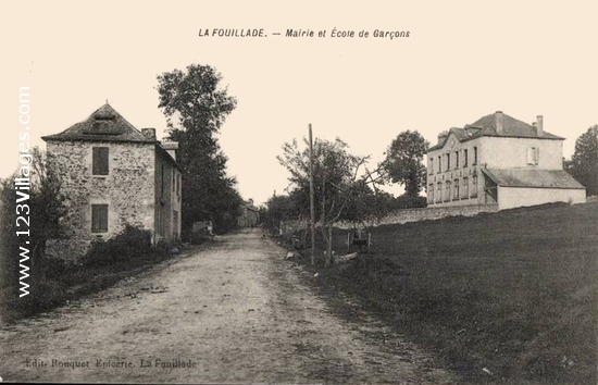 Carte postale de La Fouillade