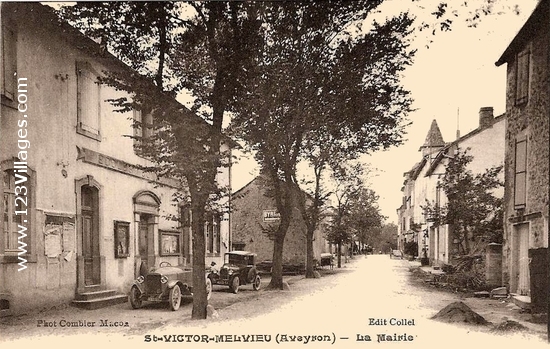 Carte postale de Saint-Victor-et-Melvieu