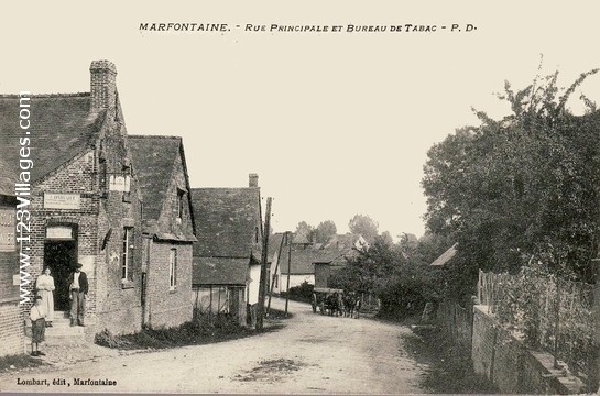 Carte postale de Marfontaine