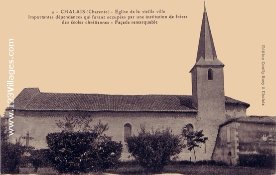 Carte postale de Chalais