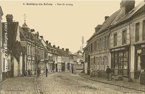 Carte postale de Aubigny-en-Artois