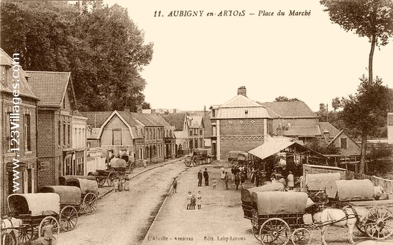 Carte postale de Aubigny-en-Artois