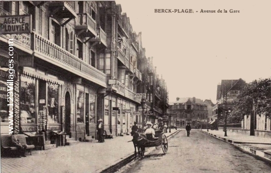 Carte postale de Berck plage