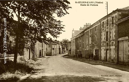 Carte postale de Saint-Julien-l Ars