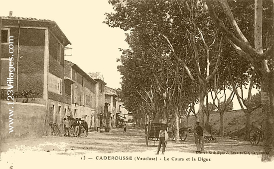 Carte postale de Caderousse