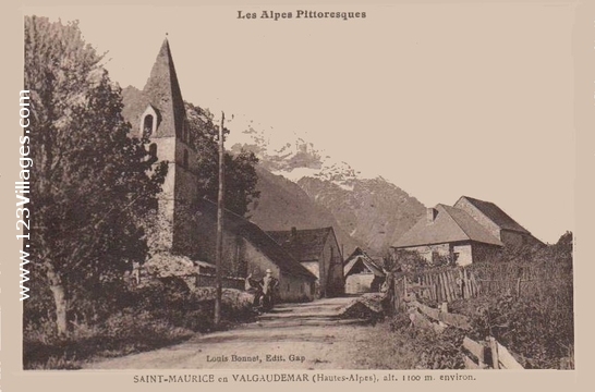 Carte postale de Saint-Maurice-en-Valgodemard 