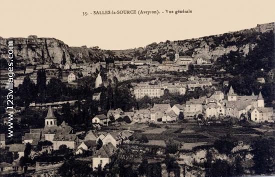 Carte postale de Salles-La-Source 