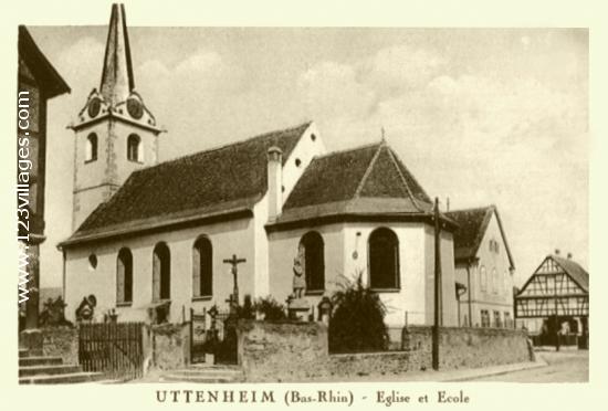 Carte postale de Uttenheim 