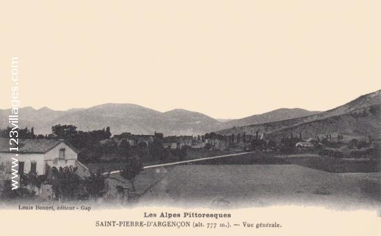 Carte postale de Saint-Pierre-D Argencon