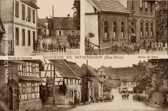 Carte postale de Wittersheim