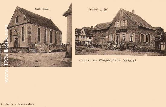 Carte postale de Wingersheim