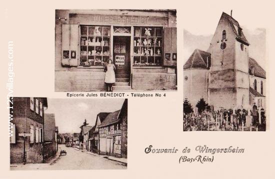 Carte postale de Wingersheim