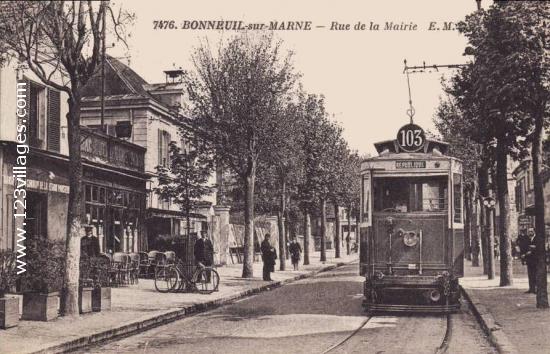 Carte postale de Bonneuil-sur-Marne