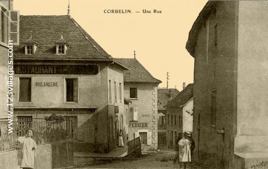 Carte postale de Corbelin 