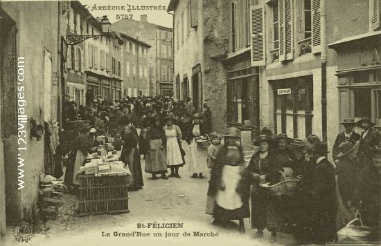 Carte postale de Saint-Felicien 