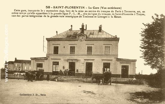Carte postale de Saint-Florentin