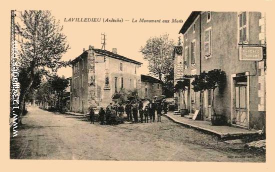 Carte postale de Lavilledieu 