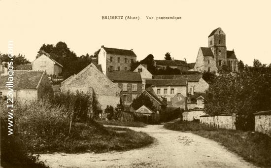 Carte postale de Brumetz 