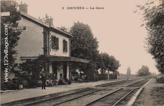 Carte postale de Chivres-en-Laonnois 