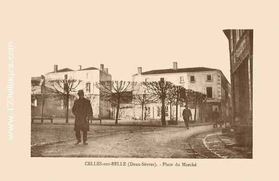 Carte postale de Celles-Sur-Belle