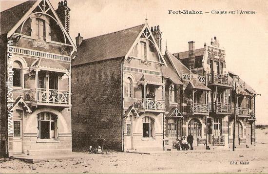 Carte postale de Fort-Mahon-Plage 