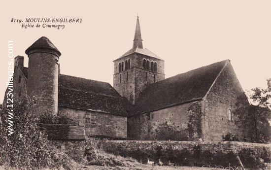Carte postale de Moulins-Engilbert