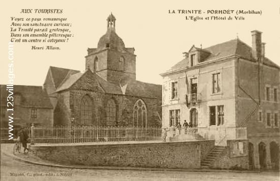 Carte postale de La Trinite-Porhoet 