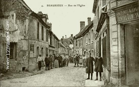 Carte postale de Beaurieux 