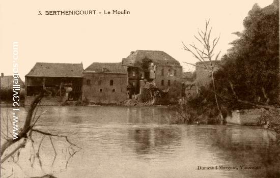 Carte postale de Berthenicourt       