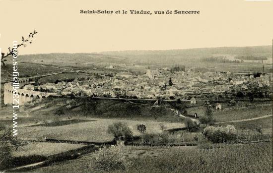 Carte postale de Saint-Satur 