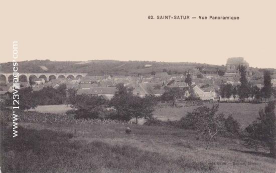 Carte postale de Saint-Satur 