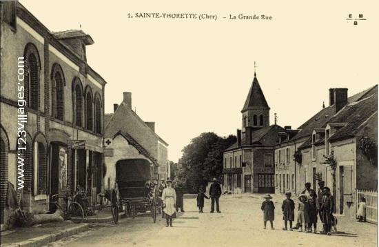 Carte postale de Sainte-Thorette