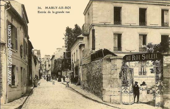 Carte postale de Marly-Le-Roi 