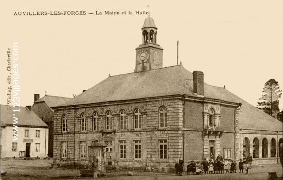 Carte postale de Auvillers-Les-Forges