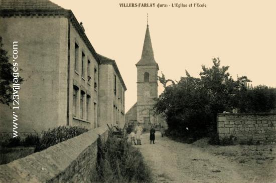 Carte postale de Villers-Farlay