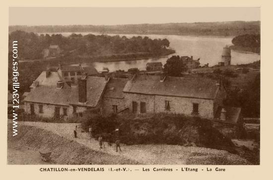 Carte postale de Chatillon-En-Vendelais