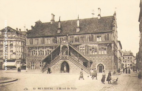 Carte postale de Mulhouse