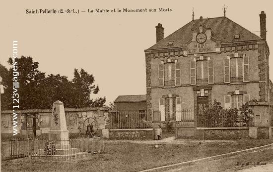Carte postale de Saint-Pellerin