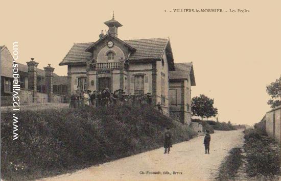 Carte postale de Villiers-Le-Morhier 