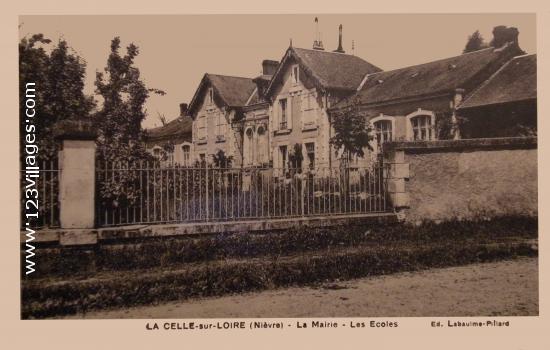 Carte postale de La Celle sur Loire