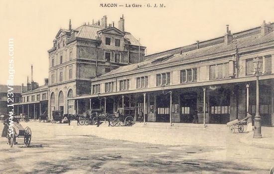 Carte postale de Mâcon