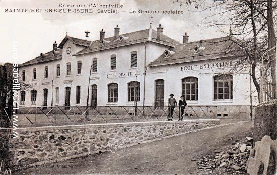 Carte postale de Sainte-Helene-Sur-Isere 