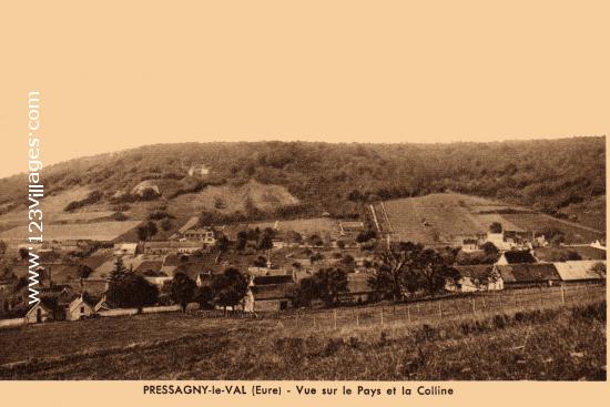 Carte postale de Pressagny le Val
