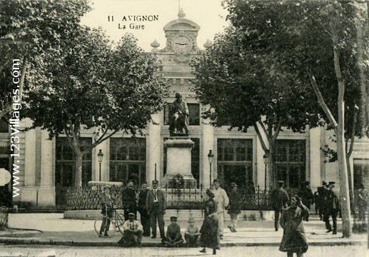 Carte postale de Avignon